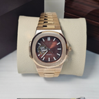 Nautiko l Open Heart Rose Gold @ hourmodmy