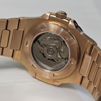 Nautiko l Open Heart Rose Gold @ hourmodmy