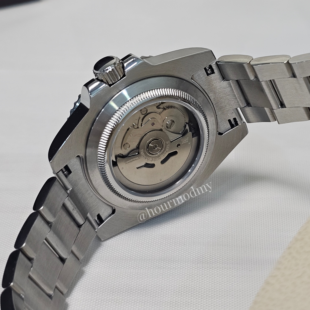 Seikomariner l Classic Black @ hourmodmy