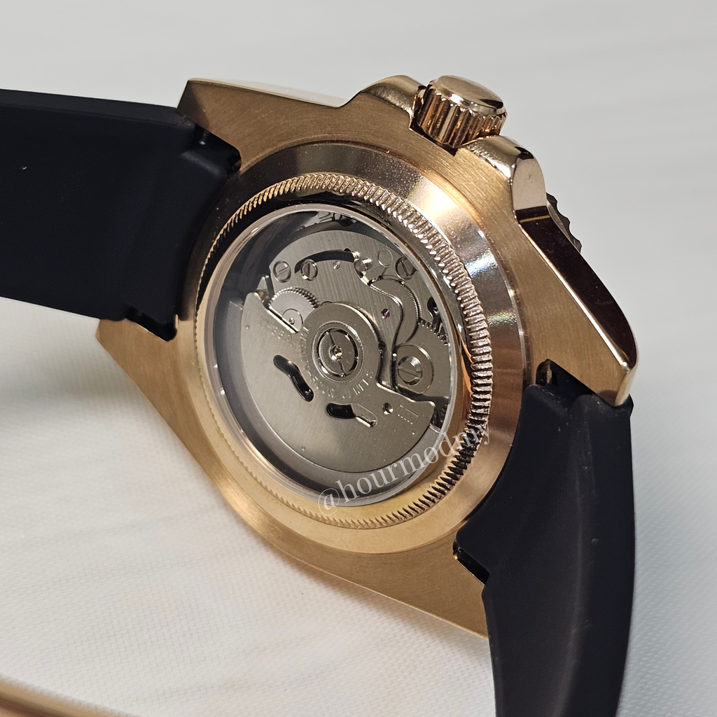 Seikoyacht l Rose Gold @ hourmodmy