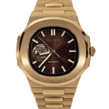 Nautiko l Open Heart Rose Gold @ hourmodmy