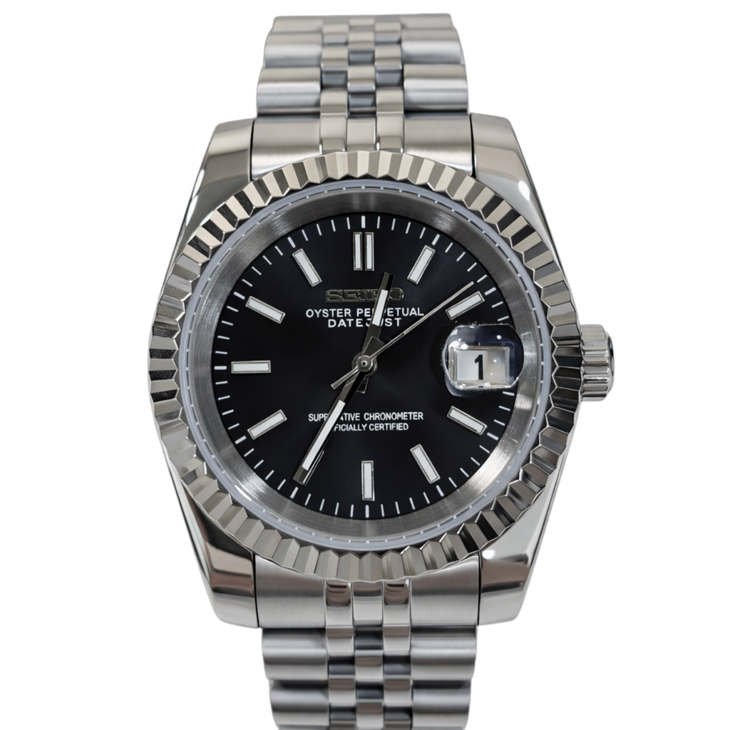 Seikojust l Classic Black @ hourmodmy