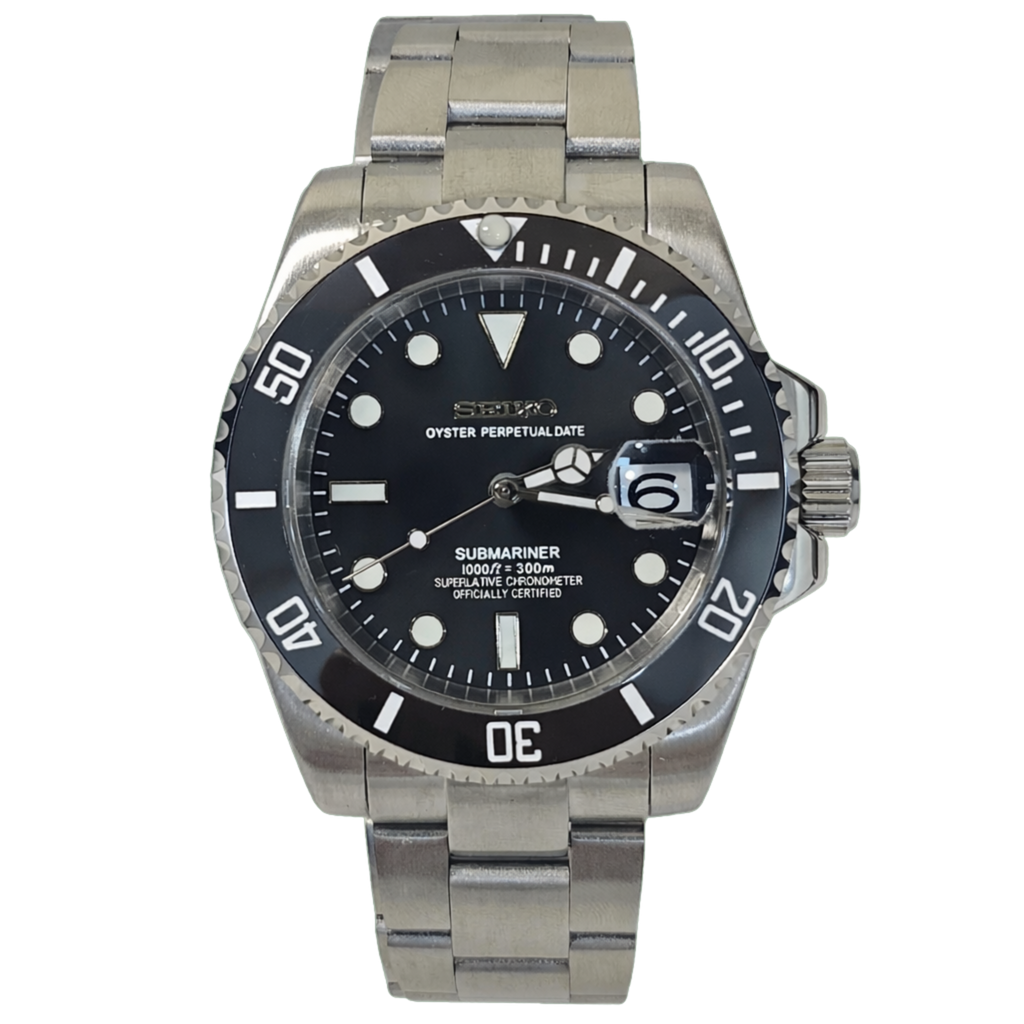 Seikomariner l Classic Black @ hourmodmy