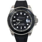 Seikoyacht l Black Silver @ hourmodmy