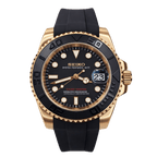 Seikoyacht l Rose Gold @ hourmodmy